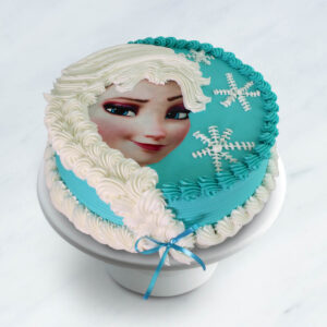 Frozen Cake- Elsa with Braid